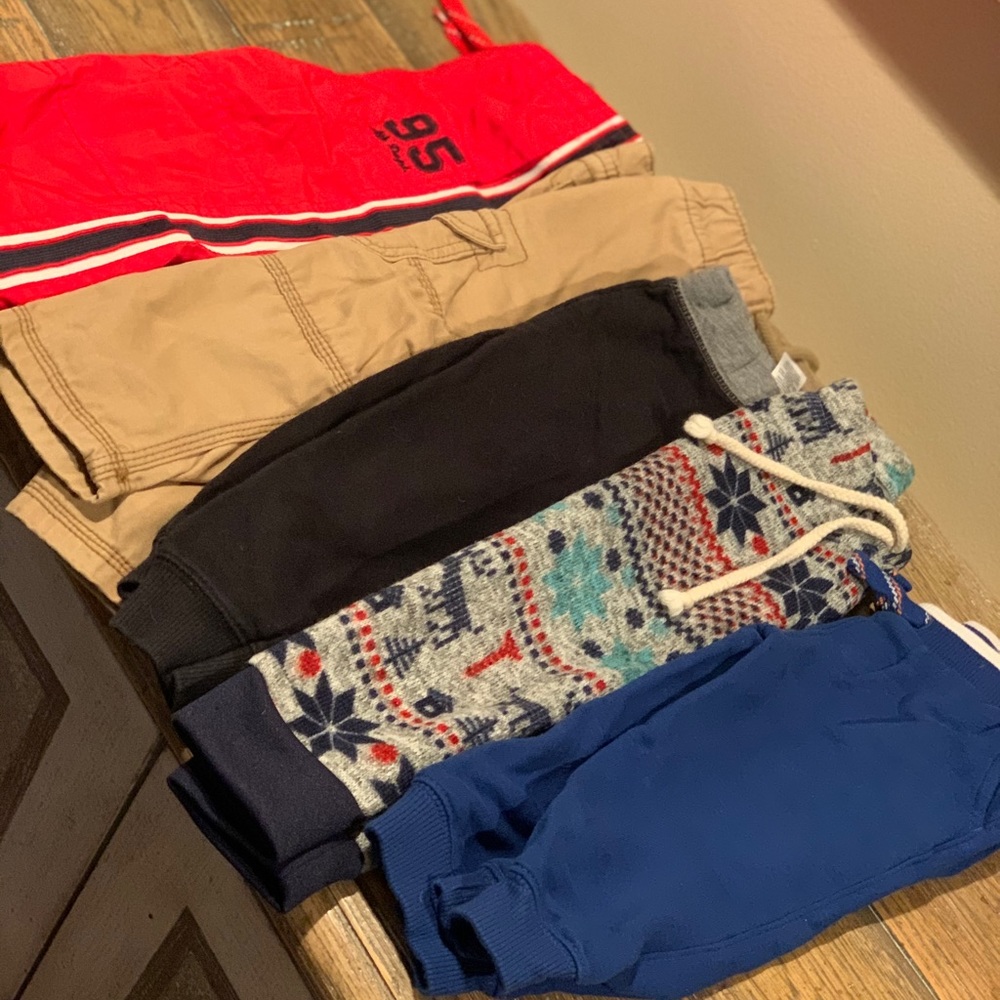 Set of 5 Boys 18 month pants